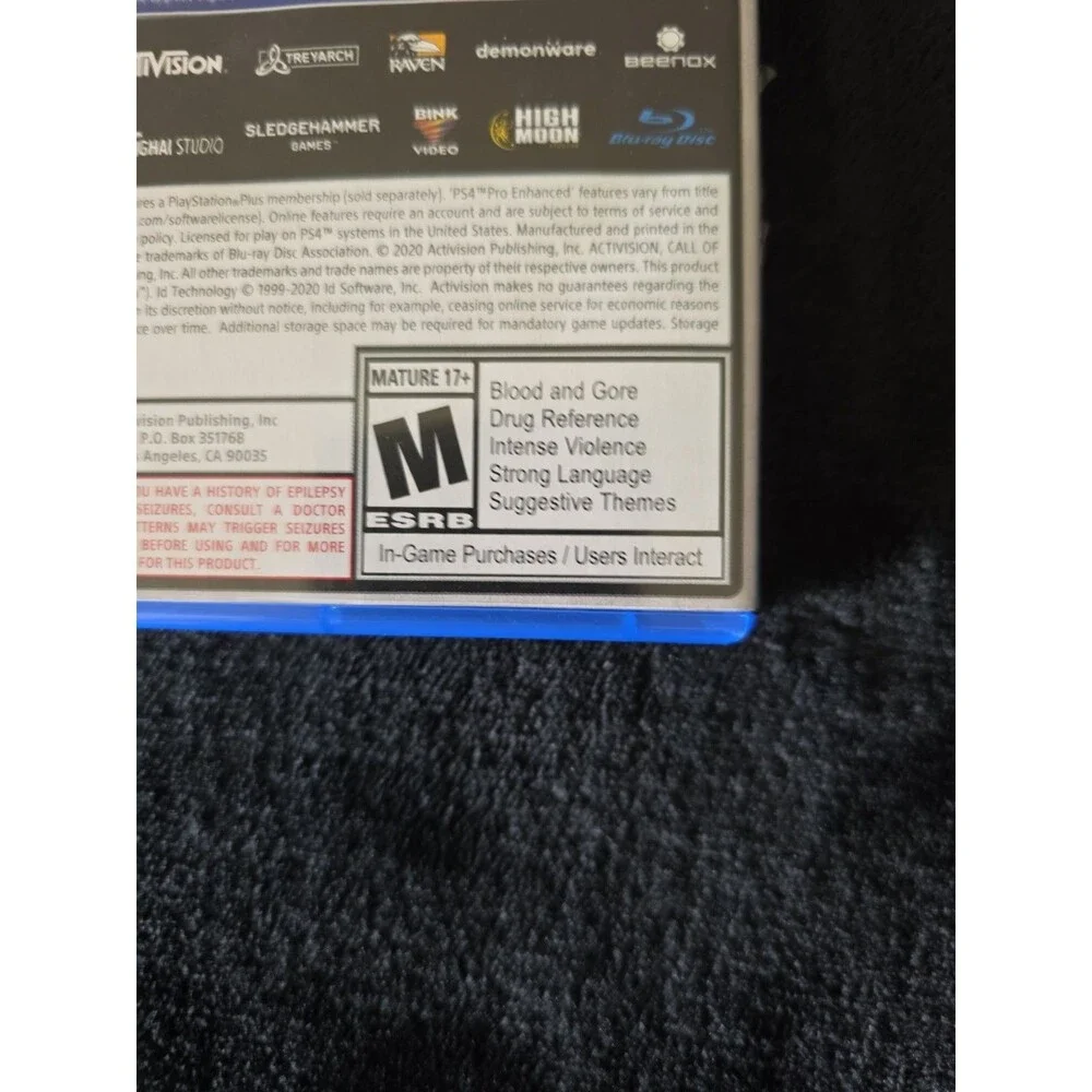 Call of Duty: Black Ops Cold War (Sony PlayStation 4 PS4, 2020) Shooter